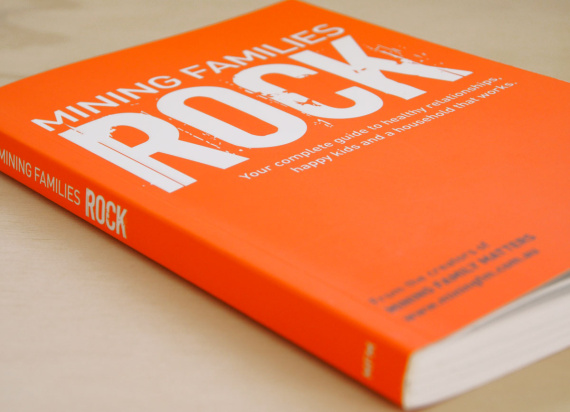 Mining Family Matters book design